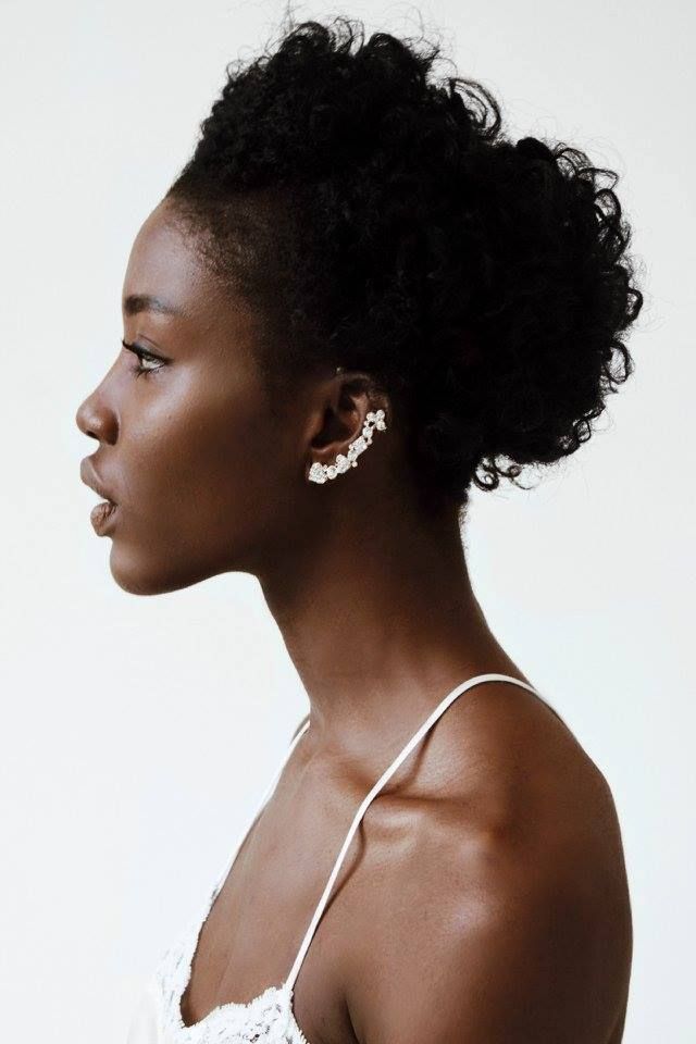 of African descent + profile view The Blacker The Berry, Diamond Ear Cuff, Foto Poses, American Woman, Portrait Inspiration, 인물 사진, Brown Skin, Black Is Beautiful, Woman Face