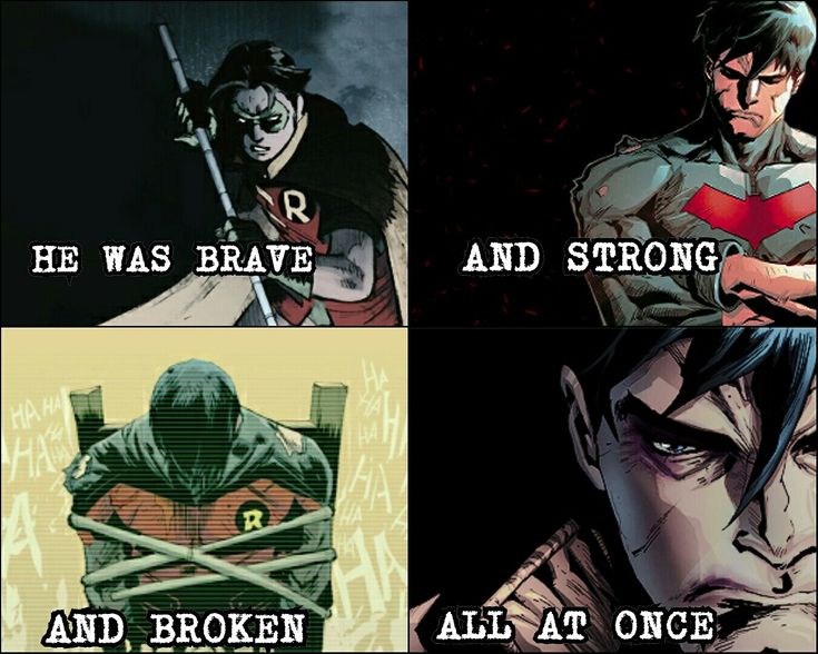 the four main characters in batman comics