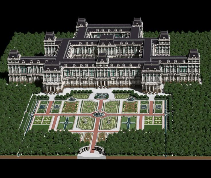 Huge Palace Minecraft Map | Minecraft houses, Minecraft mansion ...