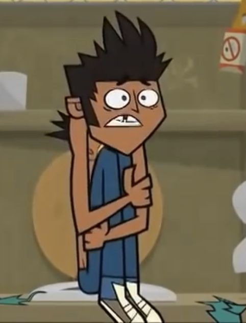 He scared 😱😱 | Total drama island, Drama tv series, Drama