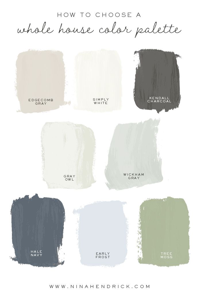 Whole House Color Palette: How to Choose a Paint Color Scheme | House ...