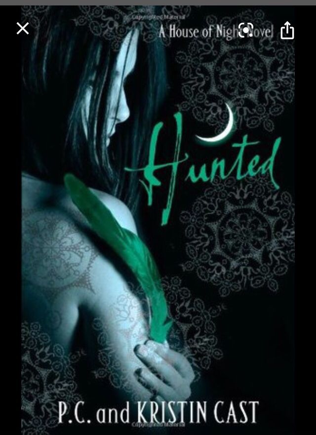 the cover of hunted by p c and krisin cast