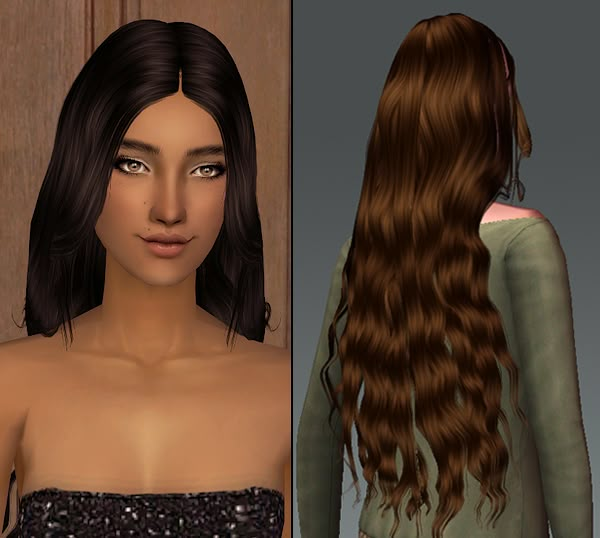 Rented-Space | Sims 2 hair, Sims 2, Sims