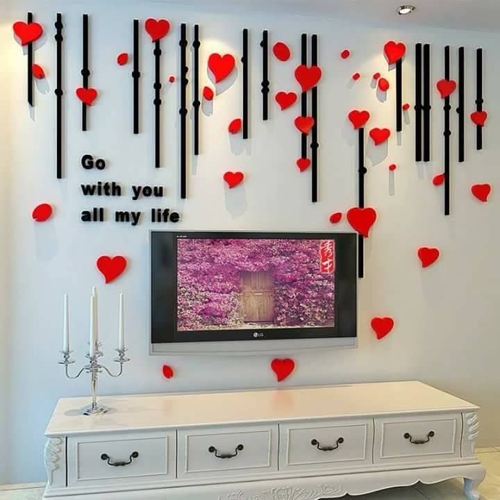 wall decoration with paper living room wall decoration wall decor ...