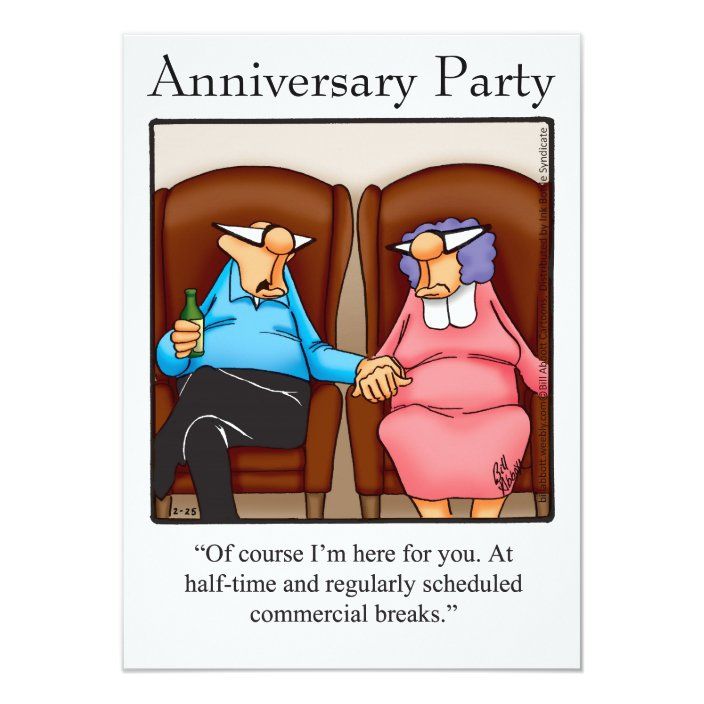 an old couple sitting in chairs talking to each other with the caption anniversary party