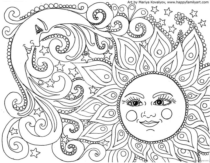 Free Coloring Pages For School Agers - Printable Templates Free