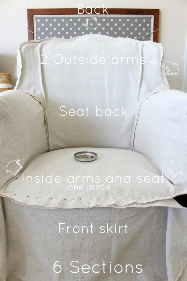 the instructions for how to make an easy chair with no sewing machine or tools needed