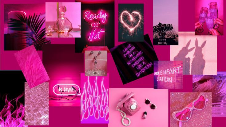 Aesthetic Hot Pink Wallpaper | Hot pink wallpaper, Pink wallpaper ...