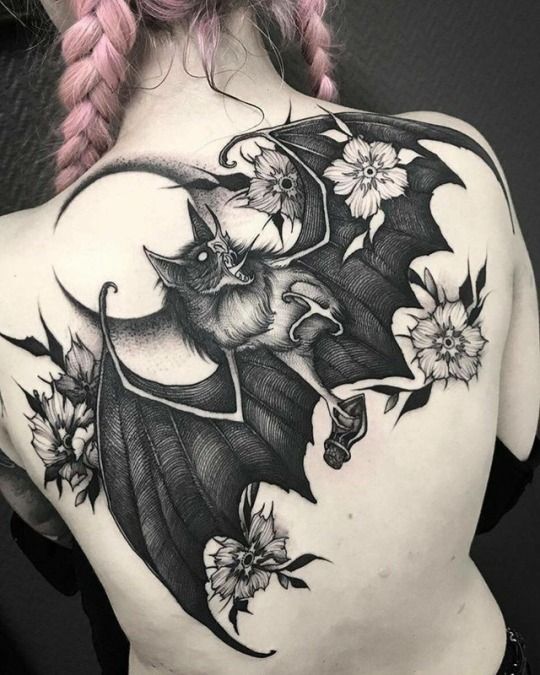 goth bat tattoo ideasTikTok Search