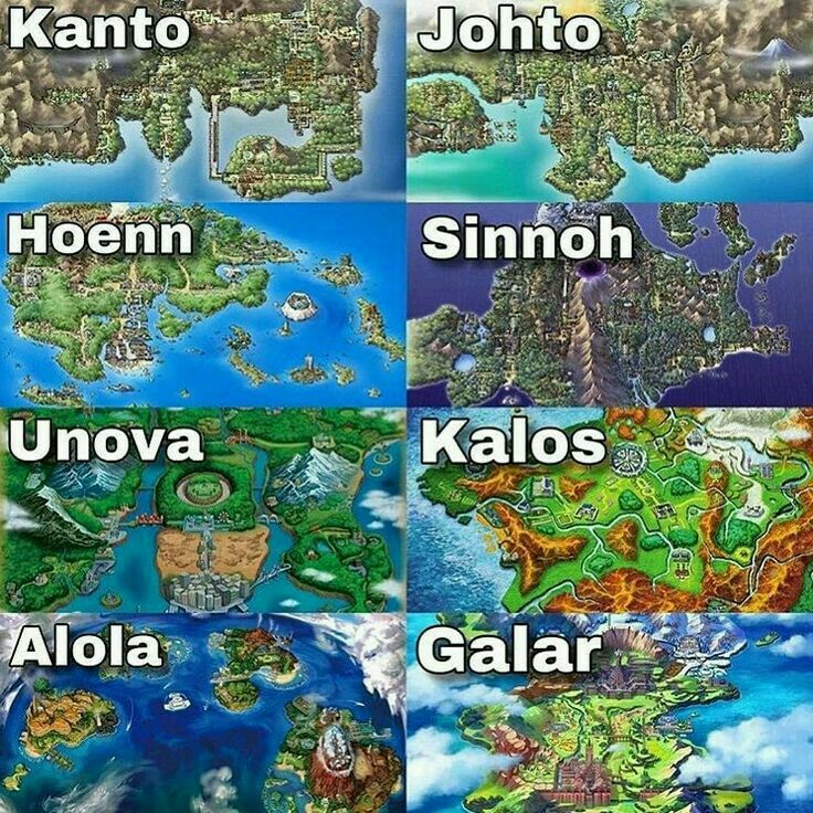 Pin by Yash Aayush on Pokemon | Pokemon regions, Pokemon, Pokemon alola