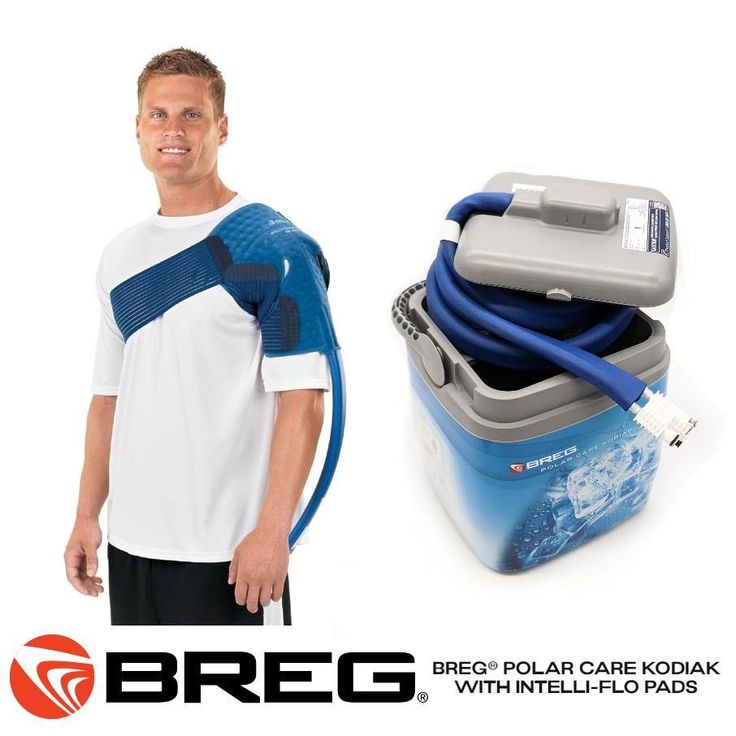 Breg® Polar Care Kodiak Cooler w/ Intelli-Flo Pads Shoulder Surgery, Hip Pads, Cold Therapy, Knee Pads, Medical Professionals, Compact Design, Shoulder Pads, Surgery, Water