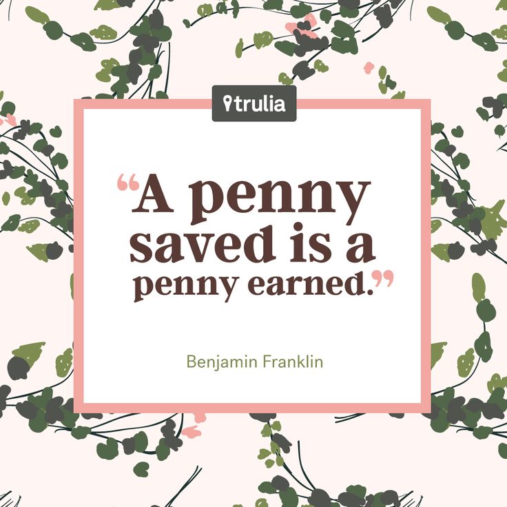 a quote from benjamin franklin on a pink background with green leaves