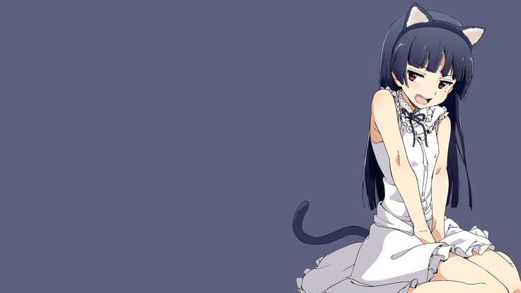 Kuroneko (Gokou Ruri) Walllpaper Ruri Gokou, Anime Chibi, Hd Wallpaper, No Se, Wallpaper Backgrounds, True Love, Background Images, Anime Art, In This Moment