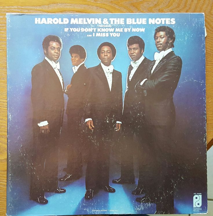 the blue notes album on a wooden table