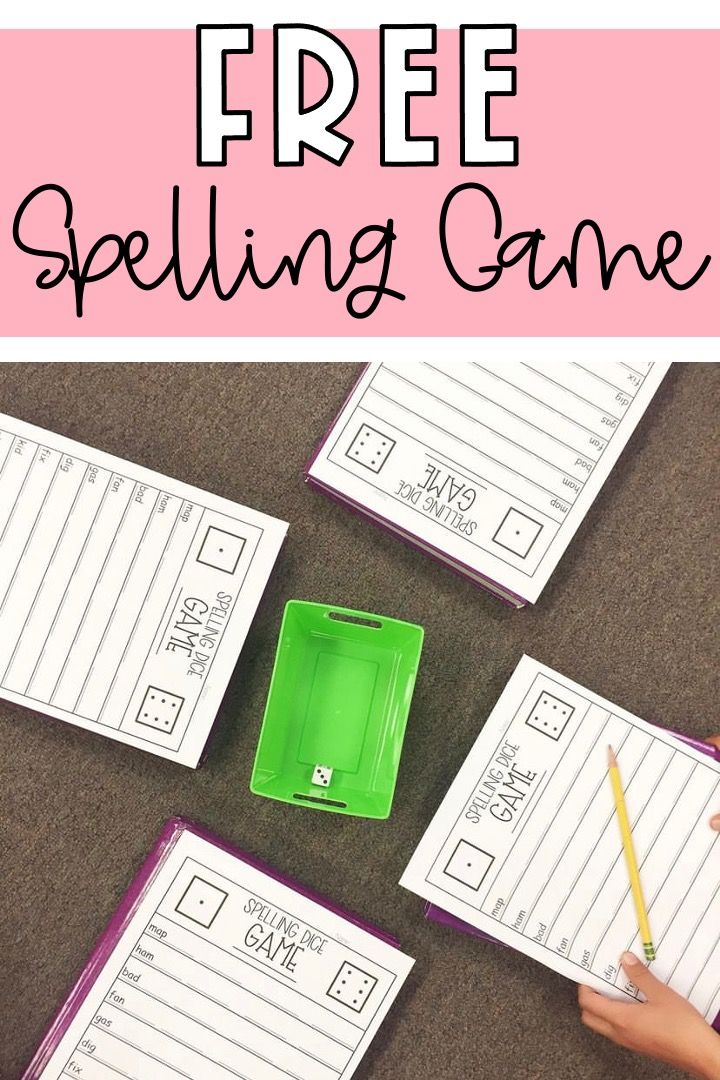 Free Spelling Game 2nd Grade Spelling Activities Free, Spelling Stations 1st Grade, Word Work Games Second Grade, Spelling Games 2nd Grade, Practice Spelling Words Fun, 1st Grade Spelling Games, Word Work For 2nd Grade, No Prep Reading Games, Spelling Stations 2nd Grade