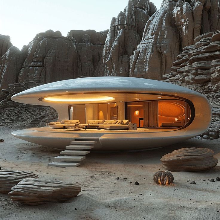 Pin by Espartacus … on Espart… | Unique house design, Futuristic house ...