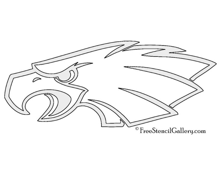 NFL Philadelphia Eagles Stencil | Free Stencil Gallery | Philadelphia ...