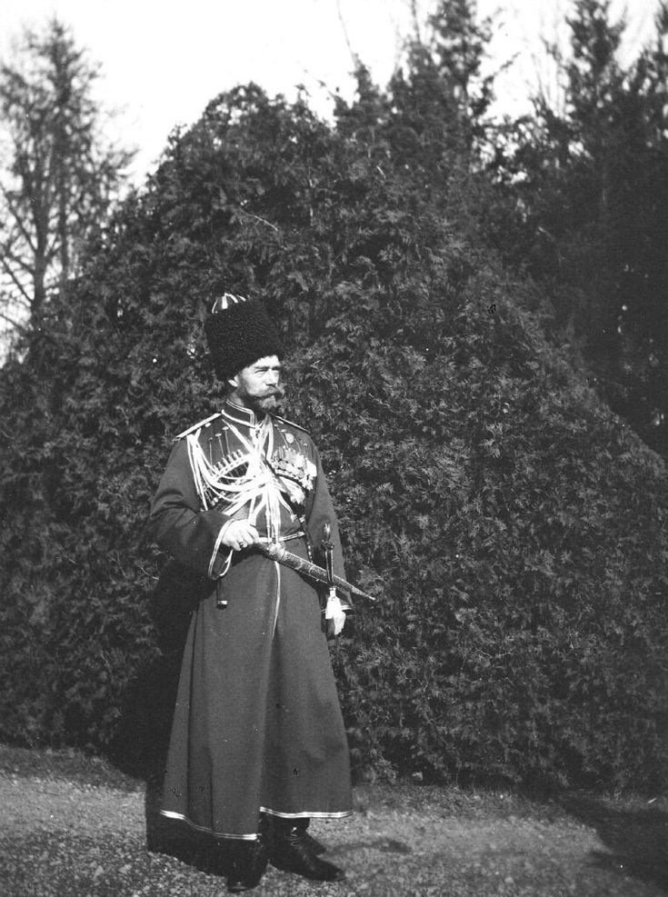 Tsar Nicholas ll of Russia in Cossack uniform in 1912. "AL" Fantasy History, Kaiser Wilhelm Ii, Nicolas Ii, Russian Royal Family, Last Emperor, Kaiser Wilhelm, Romanov Dynasty, Tsar Nicholas Ii, King George V