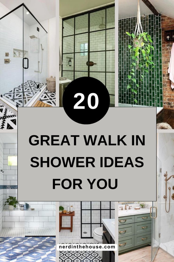 20 Great Walk In Shower Ideas To Elevate Your Bathroom! in 2024 | Walk ...