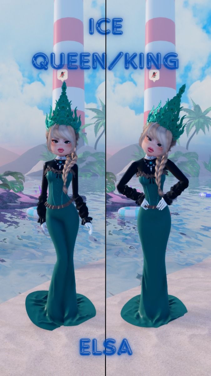 Ice Queen / King - Elsa from Frozen DTI outfit in 2024 | Ice queen, Ice ...