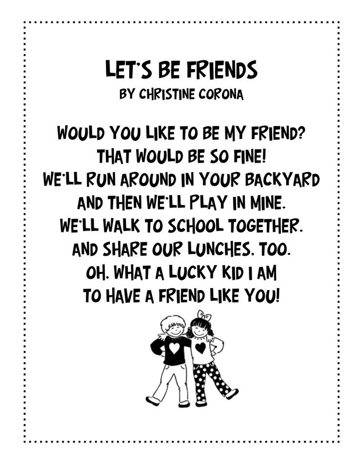 a black and white image with the words let's be friends