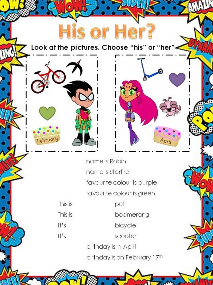 Possessive adjectives interactive and downloadable worksheet. You can ... image.