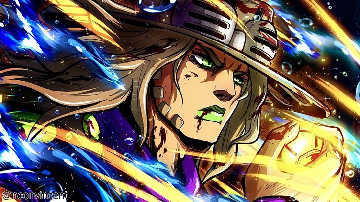 JoJo:- Gyro Zeppeli | Jojo's bizarre adventure anime, Jojo bizzare ...