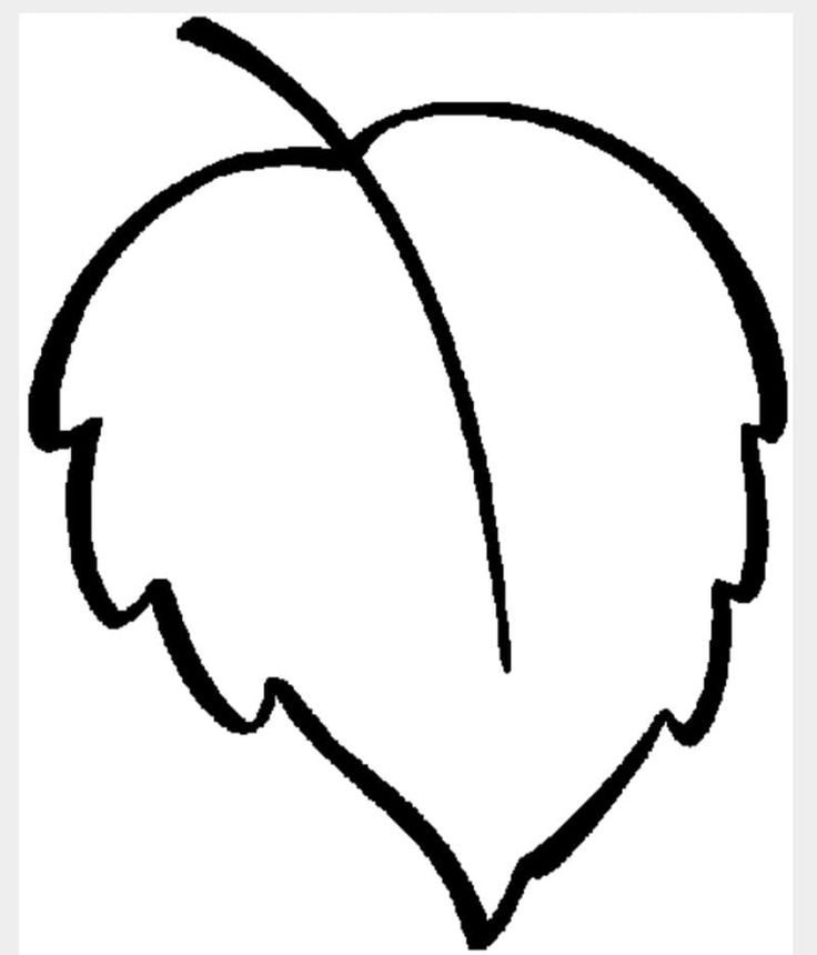 a black and white drawing of an apple with leaves on it's side, in the shape of a heart