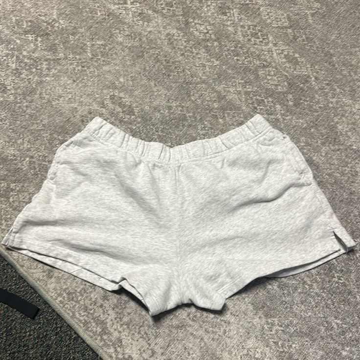 Never Worn, Very Good Condition, Just Lost Weight So They Don’t Fit. Basically New. Short Cotton Tops For Everyday Wear, Sporty Short Cotton Top, Casual Tops With Pockets For Leisure, Leisure Cotton Tops With Pockets, Cotton Tops With Pockets For Leisure, Comfy Stretch Cotton Tops, Casual Workout Cotton Tops, Casual Cotton Workout Tops, Garage Sweat Shorts