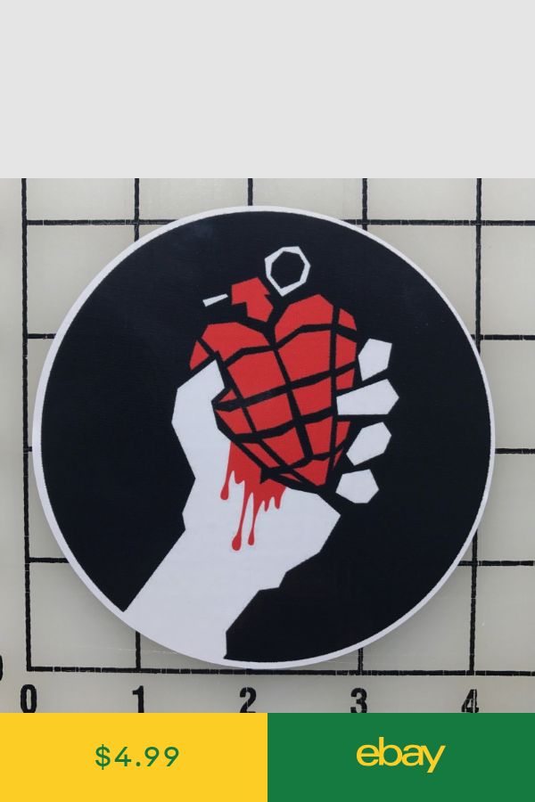 a sticker with the image of a hand holding a heart