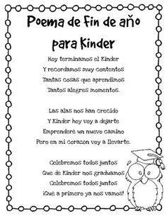 a spanish poem with an owl on it