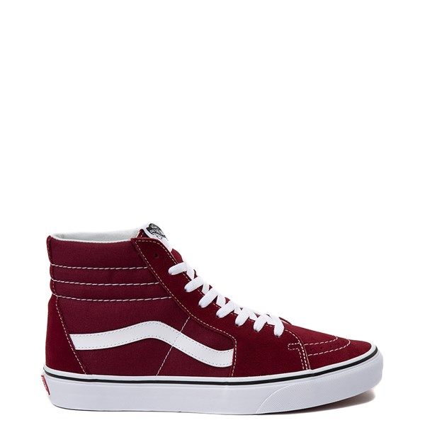 Vans Sk8 Hi Skate Shoe - Prism Pink | Journeys Vans Shoes Outfit, Best Vans, Burgundy Vans, Vans Warped Tour, Vans Store, Cool Vans, New Vans, White Vans, Vans Sk8 Hi