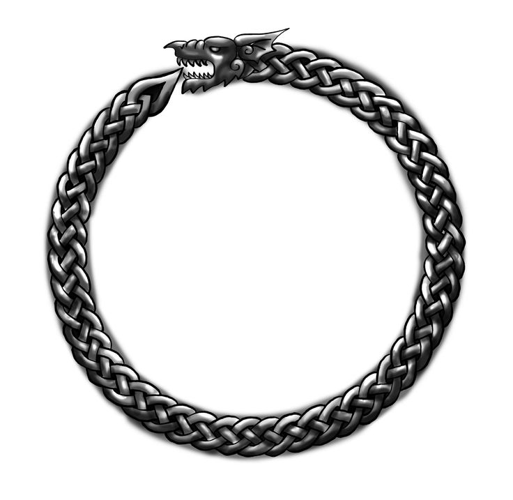 a black and white photo of a bracelet with a dragon head on the clasps