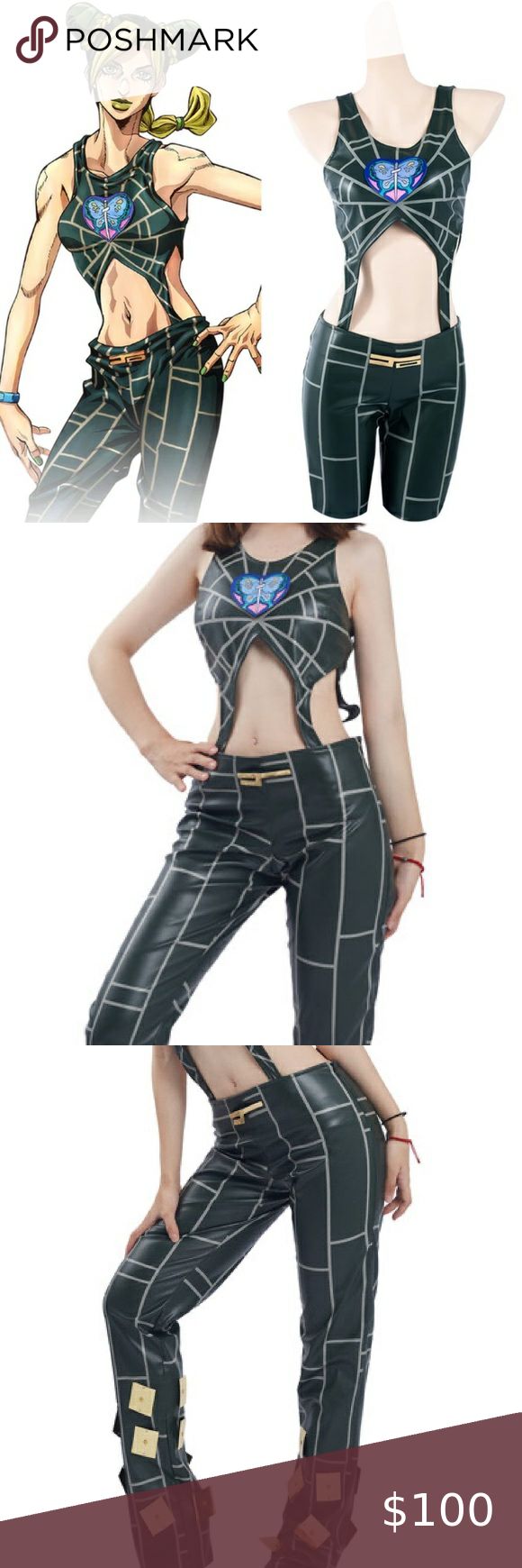 JoJo‘s Bizarre Adventure Jolyne Cujoh Cosplay Costume Outfits Halloween ...