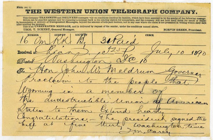 the western union telegraph company's birth certificate, dated in 1909 to 1932 photo courtesy wikimo