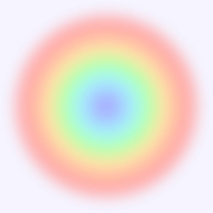 an image of a rainbow colored circle on a white background