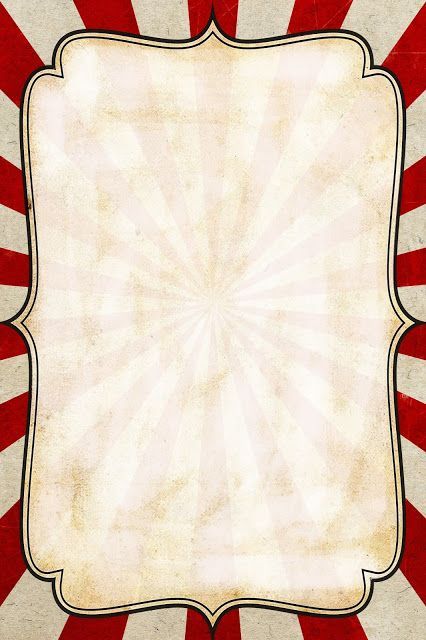 dadartdesign | Vintage circus posters, Circus poster, Circus background