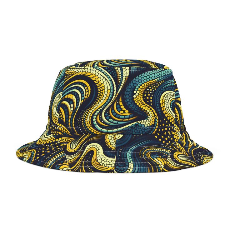 First, it protected fishermen from rain in the 1900s. Now, the personalized bucket hat is making its way to the very top of fashion picks for all ages. Choose the seam lines, add your zaniest designs and patterns on the bucket hat and make a modern wardrobe staple come to life.  .: Material: 100% polyester .: Available in 2 sizes .: Two stitching color options to pick from .: Sewn-in label .: Made in USA Adjustable Blue Bucket Hat, Blue Bucket Hat For Summer, Retro Bucket Hat For Outdoor, Retro Adjustable Bucket Hat With Wide Brim, Retro Wide Brim Bucket Hat For Outdoor, Retro Outdoor Bucket Hat, Retro Adjustable Brimmed Bucket Hat, Retro Curved Brim Sun Hat For Outdoor, Retro Wide Brim Adjustable Bucket Hat