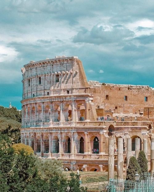 the colossion in rome, italy is one of the most beautiful buildings on earth