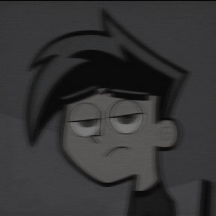 an animated image of a young boy with eyes wide open, staring at something in the distance