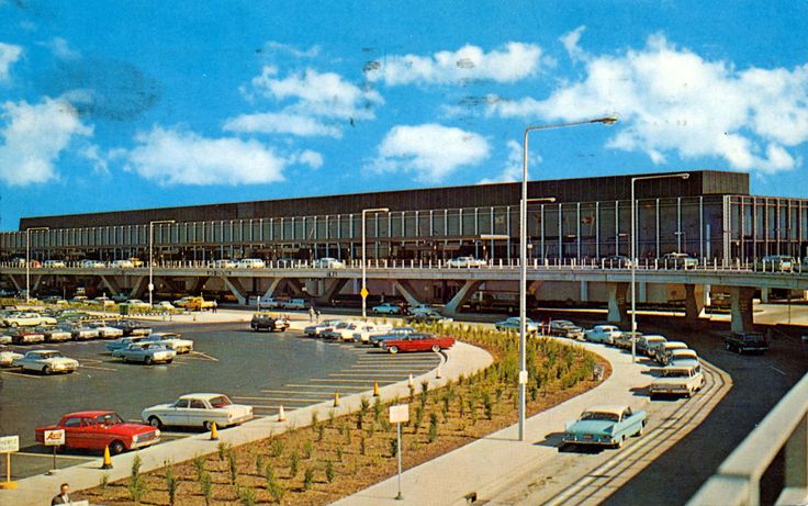 Chicago, IL, 1960s. | Town view, Chicago, O'hare international airport