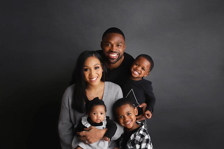 Studio Black Family Portraits