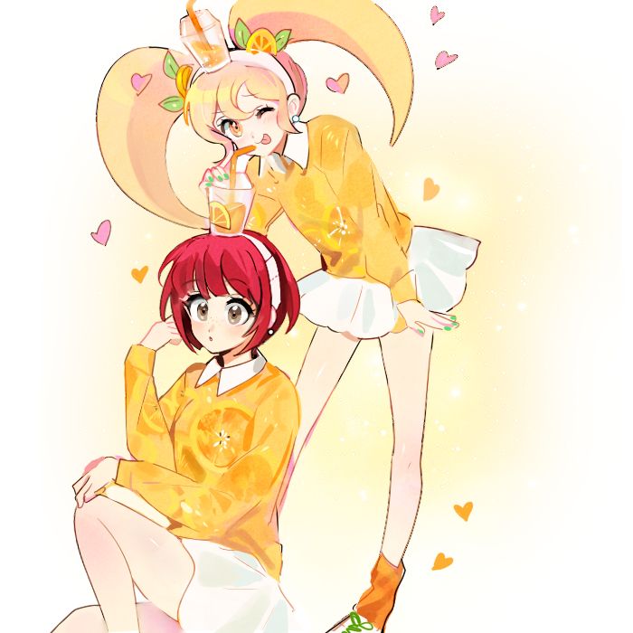 Mahiru Koizumi || Hiyoko Saionji || Mahiyoko Mahiru X Hiyoko, Hiyoko Saionji, Mahiru Koizumi, Danganronpa Fanart, Hope's Peak Academy, Danganronpa Ships, Ibuki Mioda, Goodbye Despair, Danganronpa Trigger Happy Havoc