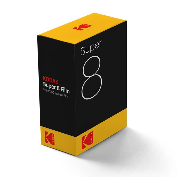 a box with the number 8 on it for kodak's super 8 film