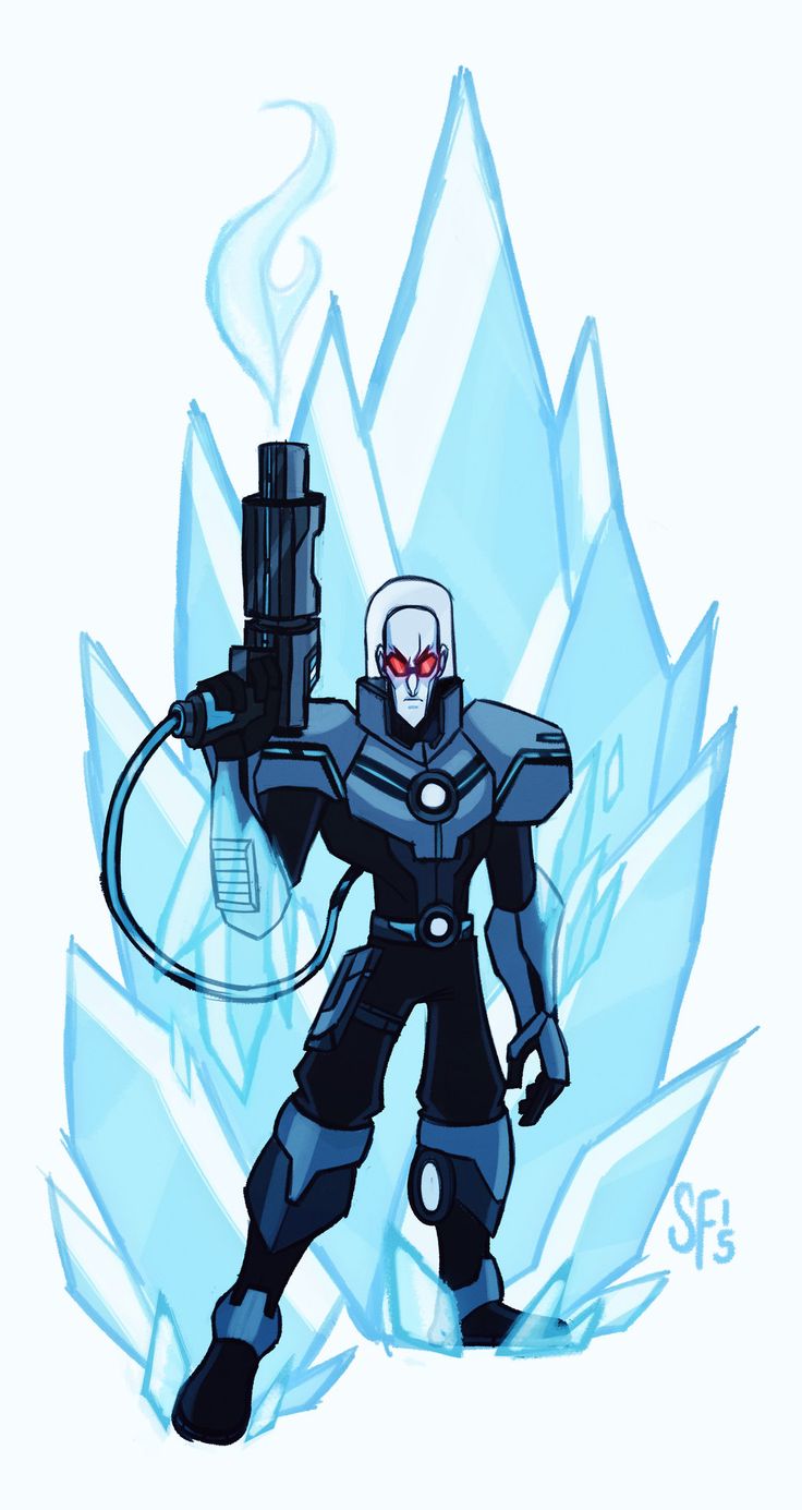 Mr. Freeze by Tigerhawk01 on DeviantArt Mr Freeze Art, Dr Freeze, Count Orlok, Mr Freeze, Frozen Art, Comic Villains, Univers Dc, Dc Villains, Joker Art