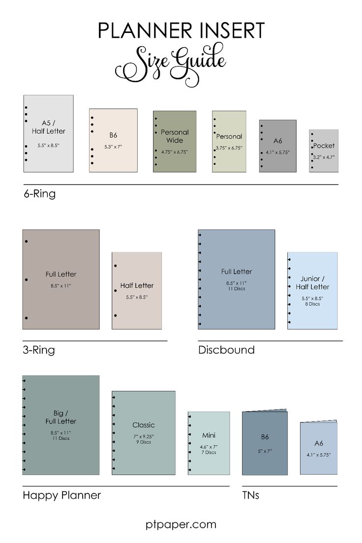 the color scheme for a paint swatch with different shades and text that says, planner insert