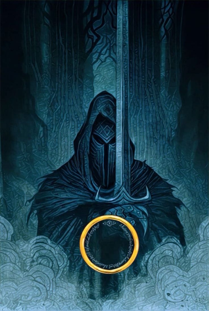 The Ringwraith #ringwraith Johan Egerkrans, Tolkien Fanart, Witch King Of Angmar, Beau Film, Bookish Art, Middle Earth Art, Tolkien Books, The Fellowship Of The Ring, Lord Of Rings