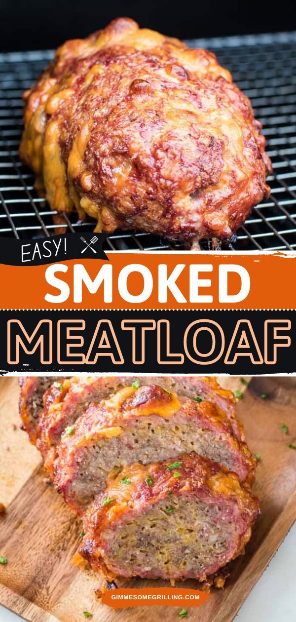 Smoked Meatloaf, smoked meat recipe, family dinner ideas, easy meals Meatloaf Smoked, Best Meatloaf Ever, Smoker Cooking Recipes, Smoked Meatloaf Recipe, Easy Smoker Recipes, Smoker Grill Recipes, Traeger Cooking, Bbq Smoker Recipes, Pellet Smoker Recipes