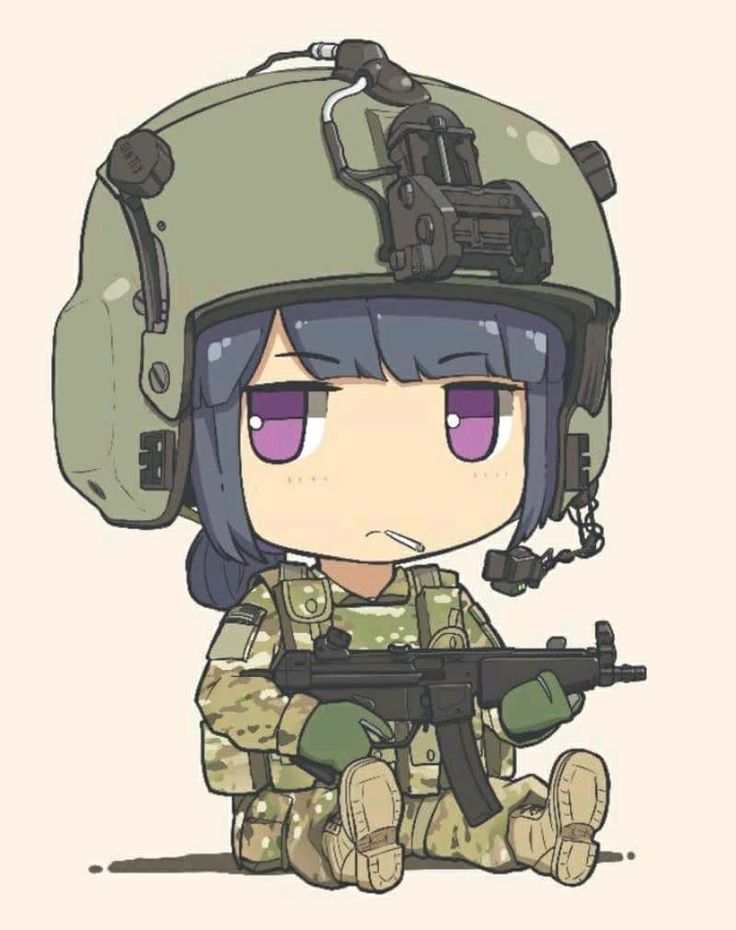 Chibi Soldier, Black Hawk Down, Delta Girl, Military Artwork, Anime Military, Black Hawk, Military Girl, Female Soldier, Chibi Characters