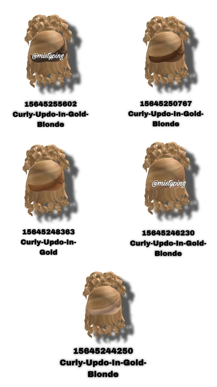 Curly Updo Hair Codes | Black hair roblox, Roblox codes, Coding clothes